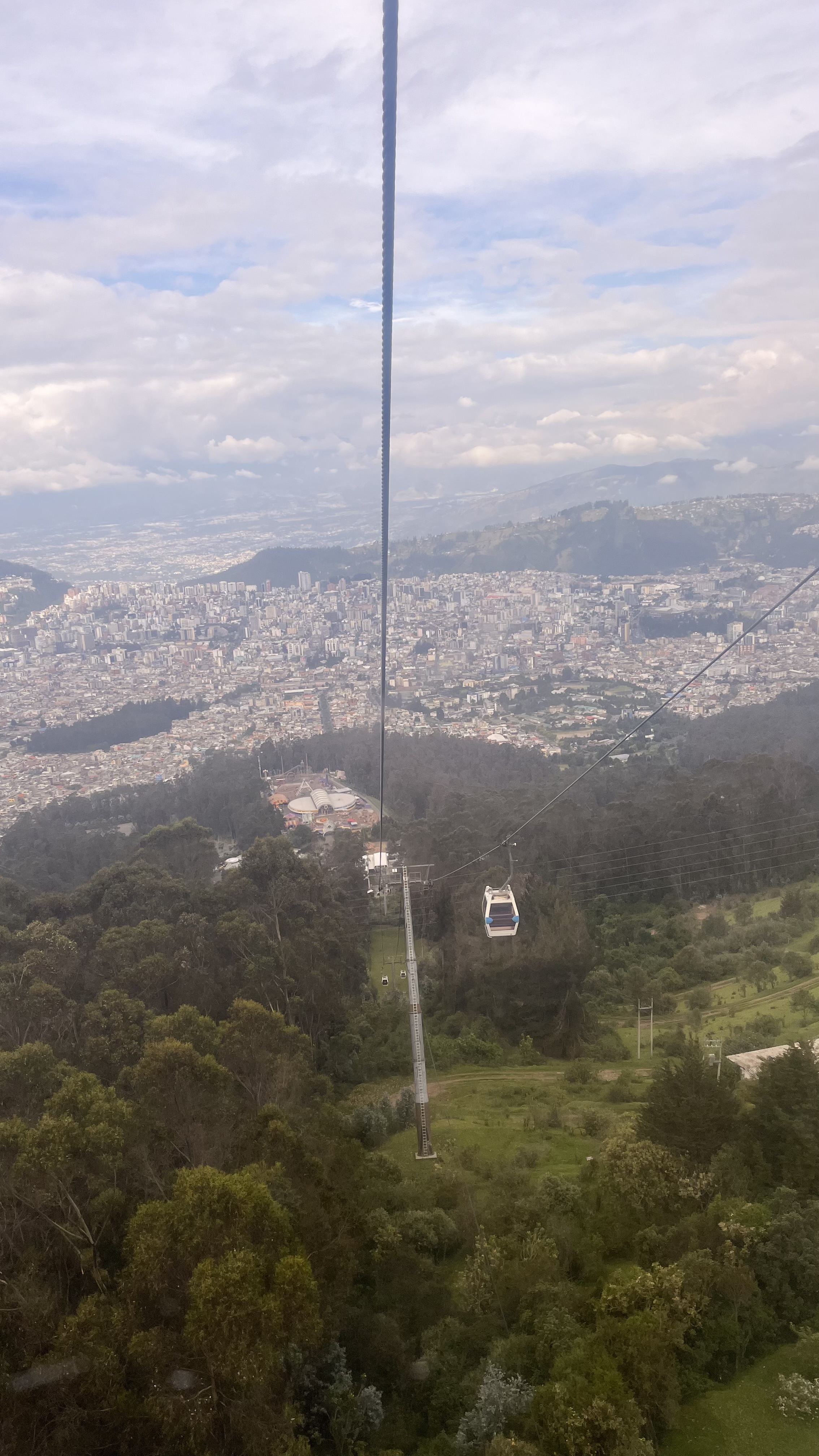 Image from Quito Cable Car